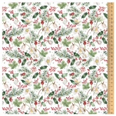 Tissu "Pot Pourri d'Hiver"