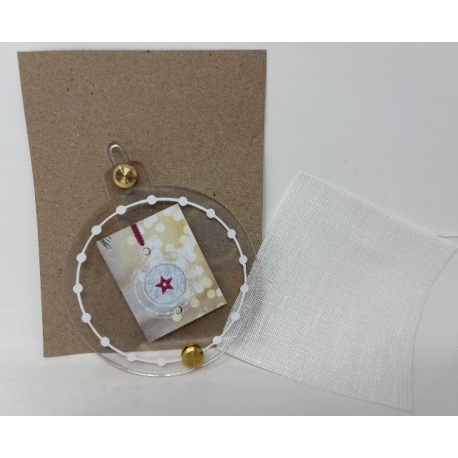 Boule de Noël en Acrylique V/1388