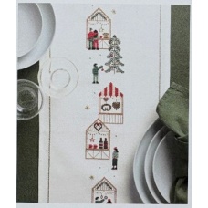 Chemin de Table Marché de Noël (Kit 100488)