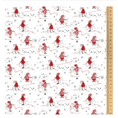 Tissu "Anges du Fil"