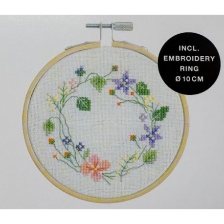 Petite Couronne de Fleurs (Kit 100528)