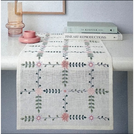 Chemin de Table Fleurs de Prairie (Kit 100533)