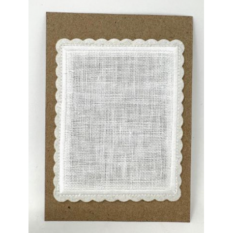 Etiquette Rectangle - 8 X 10cm (v/1402)