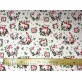 Tissu "Couronne de Framboises"