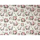Tissu "Couronne de Framboises"