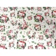 Tissu "Couronne de Framboises"