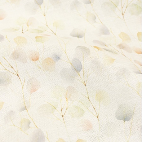 Lin Belfast - 12,6 fils / cm Watercolor Leaves (90005)