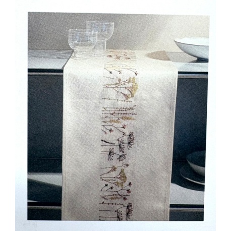 Chemin de Table Fleurs & Herbes (Kit 100540)