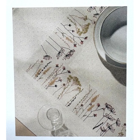 Nappe Fleurs & Herbes (Kit 100537)