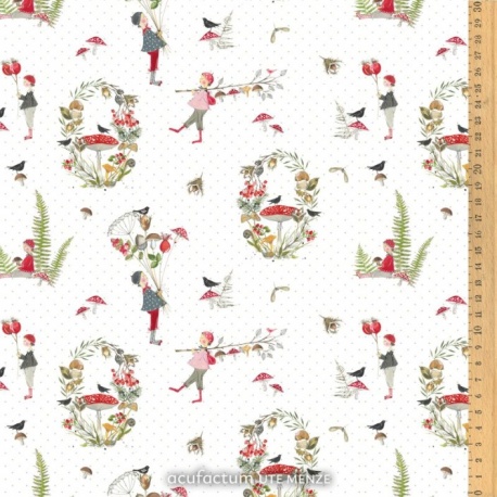Tissu "Dons de la Forêt"