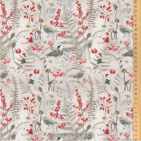 Tissu "Histoires de la Forêt"