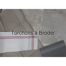 Torchons à broder